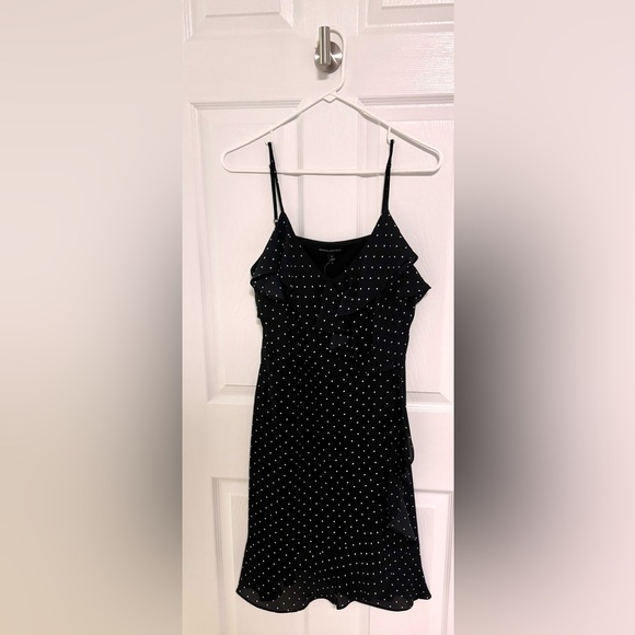 NEW w/ tags Banana Republic navy blue/white polka dot mini dress, size 6 - Picture 1 of 7